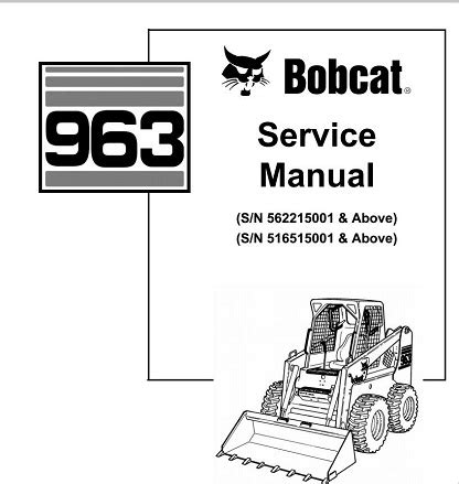 bobcat 963 skid steer service manual free|Bobcat 963 Service Manual .